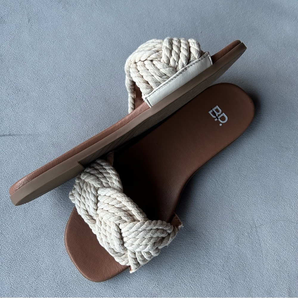 Bp ~ Santos Sandal ~ Twisted Rope ~ Women’s Size 7